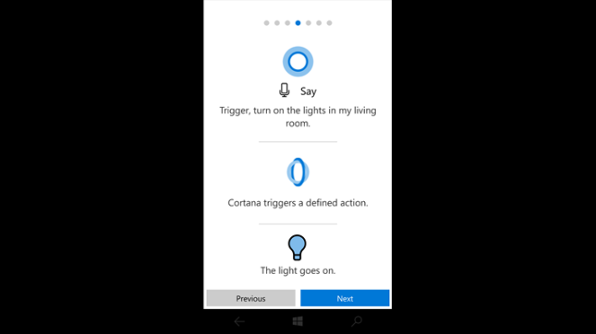 Cortana Triggers